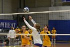 Wheaton Women's Volleyball  Wheaton Women's Volleyball vs Smith College. - Photo by Keith Nordstrom : Wheaton, Volleyball, Smith